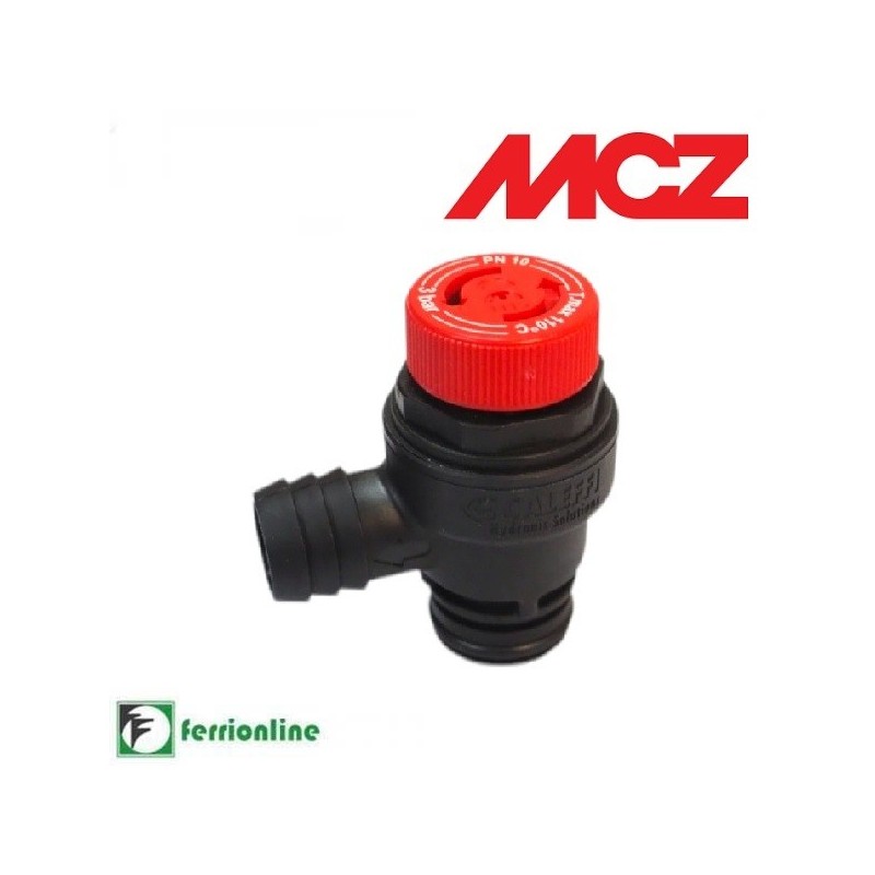 VALVOLA DI SICUREZZA 3 BAR MCZ RED ORIGINALE 41501103300 VALVOLA DI SICUREZZA 3 BAR MCZ RED ORIGINALE 41501103300