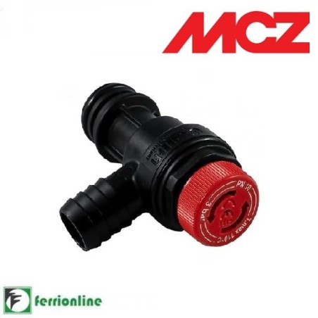 VALVOLA DI SICUREZZA 3 BAR MCZ RED ORIGINALE 41501103300