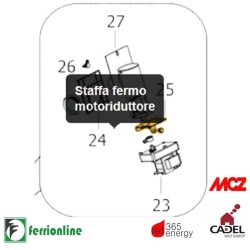 Staffa fermo motoriduttore cod. 41401606430