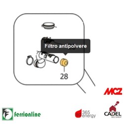 FILTRO ANTIPOLVERE MCZ 41401036100