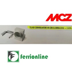 TELAIO CONVOGLIATORE VN CON ILLUMINAZIONE + STAFFA cod. 4008046