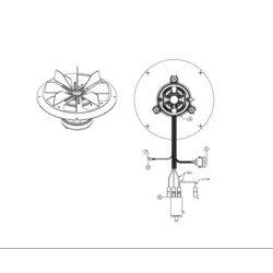 Ventilatore fumi senza chiocciola stagno cod. 41451600100