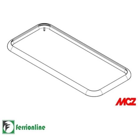Guarnizione per coperchio del serbatoio MCZ e RED - cod. 41801601400