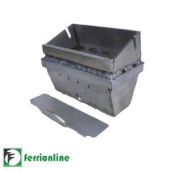 BRACIERE IN ACCIAIO INOX COMPLETO AISI 310 L  - Cod. 41401068740