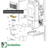 Scivolo braciere ghisa autopulente cod. 41301601200V