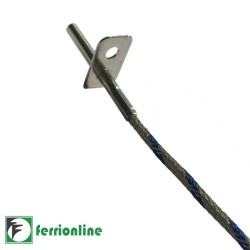 Sonda fumi con flangia - Cod. 41451002300