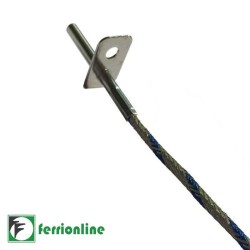 Sonda fumi con flangia - Cod. 41451401300