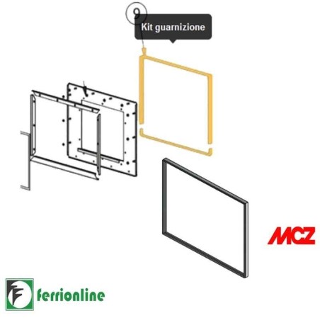 Kit guarnizione cod. 41801002100