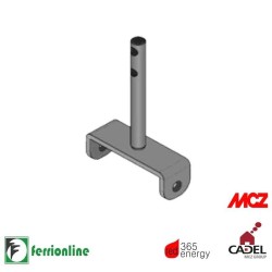 Staffa sostegno raschiatore Inox cod. 41401129341