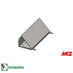 Deflettore focolare in acciaio cod. 43640674