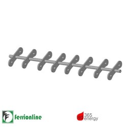 Albero turbolatori Inox cod. 41401380242