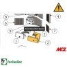 Piano fuoco DX in Alutec cod. 42050102