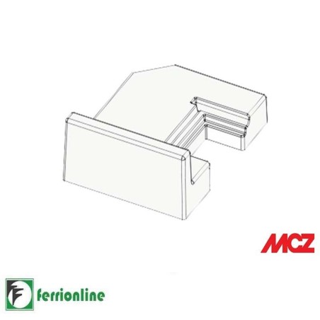 Piano fuoco SX in Alutec cod. 42050052
