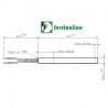 Candeletta di accensione per stufe a pellet 350 Watt (Comp.)